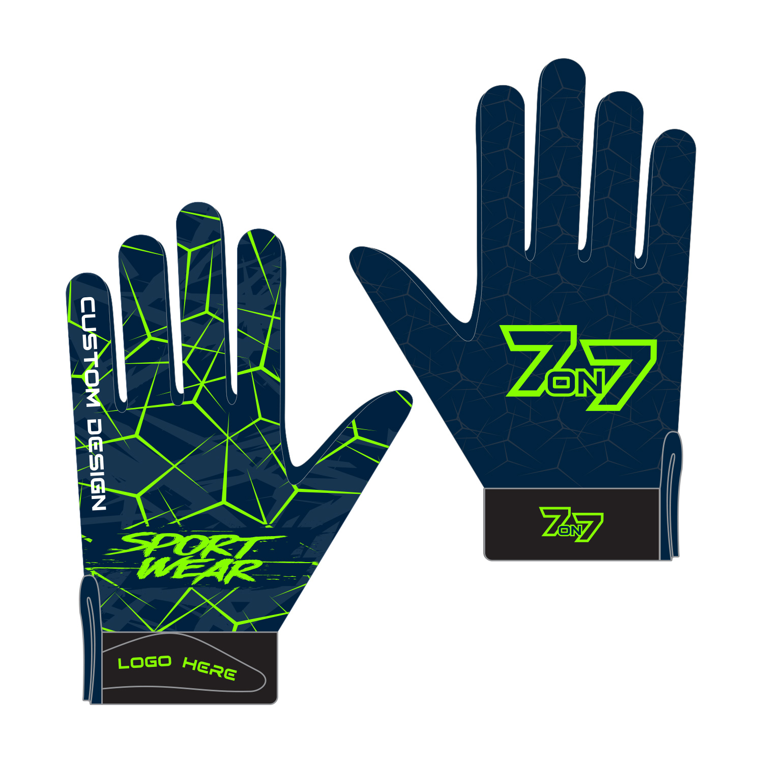 7-on-7-gloves-2.jpg Design Your Own 7v7 Gloves | High-Tack Grip Tech - Image 1