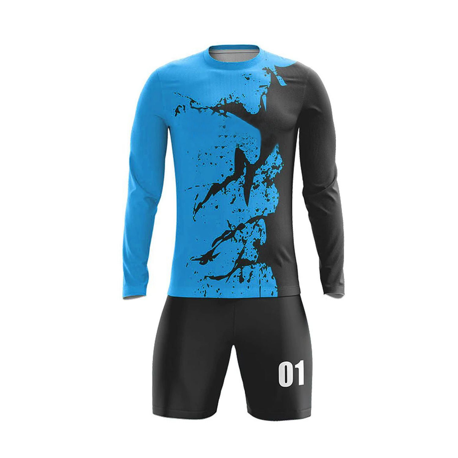 Goalkeeper-Uniforms-1.jpg Custom Goalkeeper Uniform - Padded Protection Set - Image 1