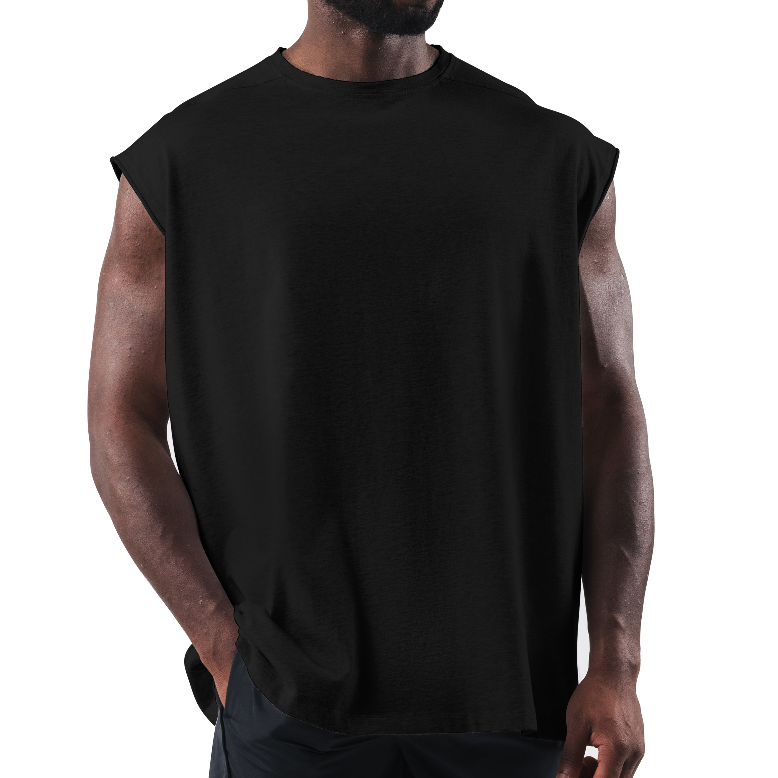 Muscle-Tanks-1.jpg Men?s Custom Muscle Tank - Quick Dry Athletic Fit - Image 1