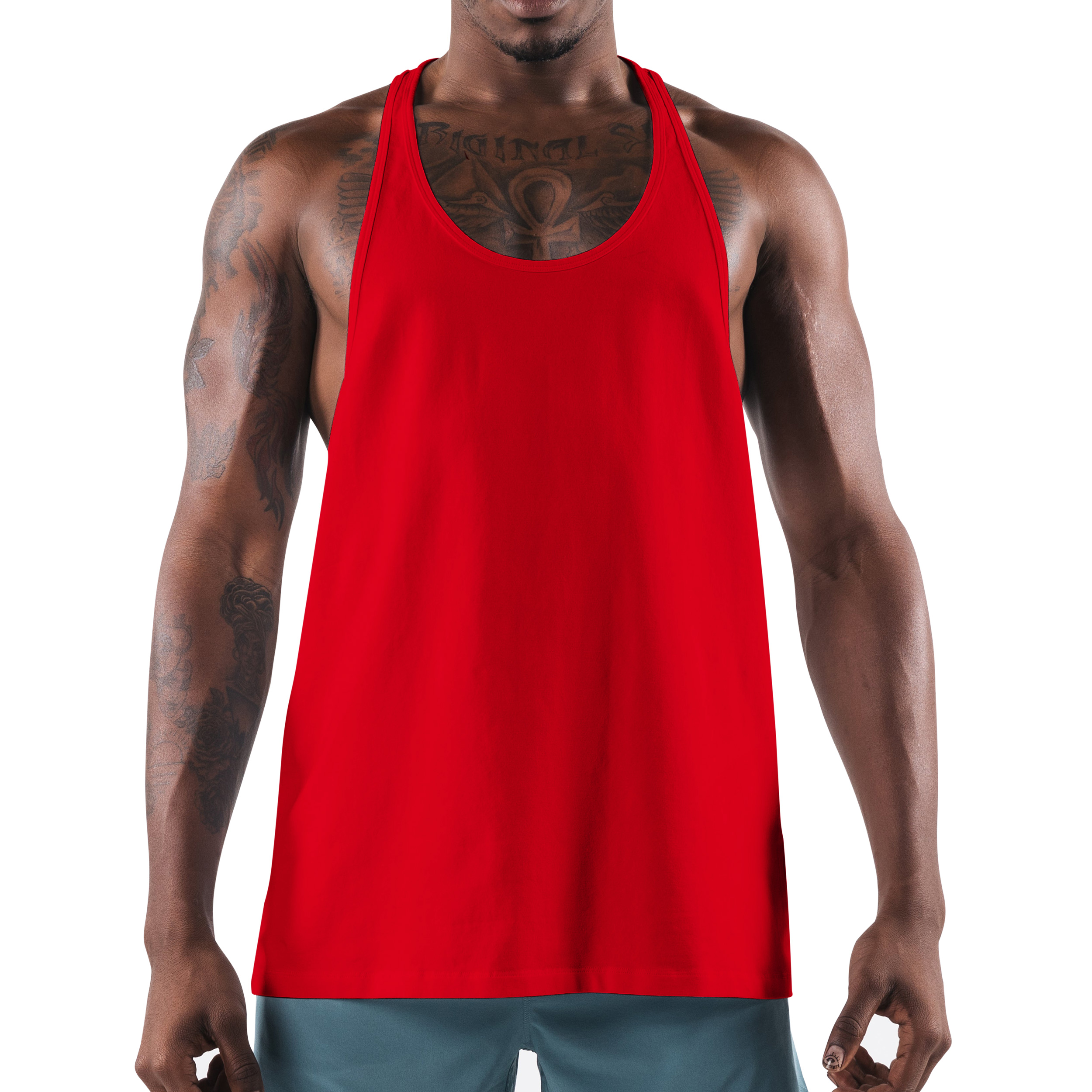 Stringer-3.jpg Breathable Polyester Gym Tank - Team Custom Set - Image 1
