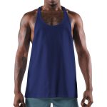 Custom Logo Men?s Athletic Stringer - Quick Dry