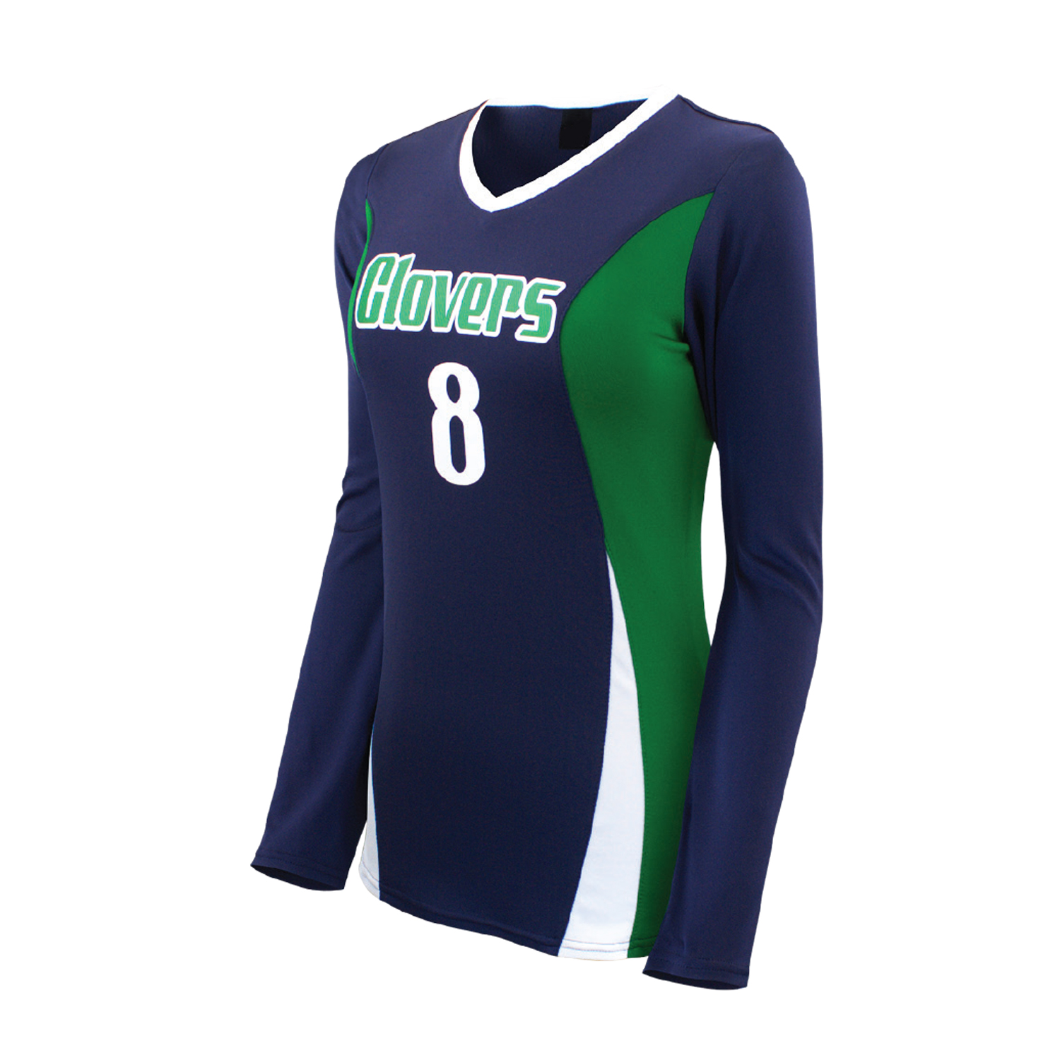 VOLLEYBALL-UNIFORM-4.jpg Moisture Wicking Custom Volleyball Jerseys - Image 1