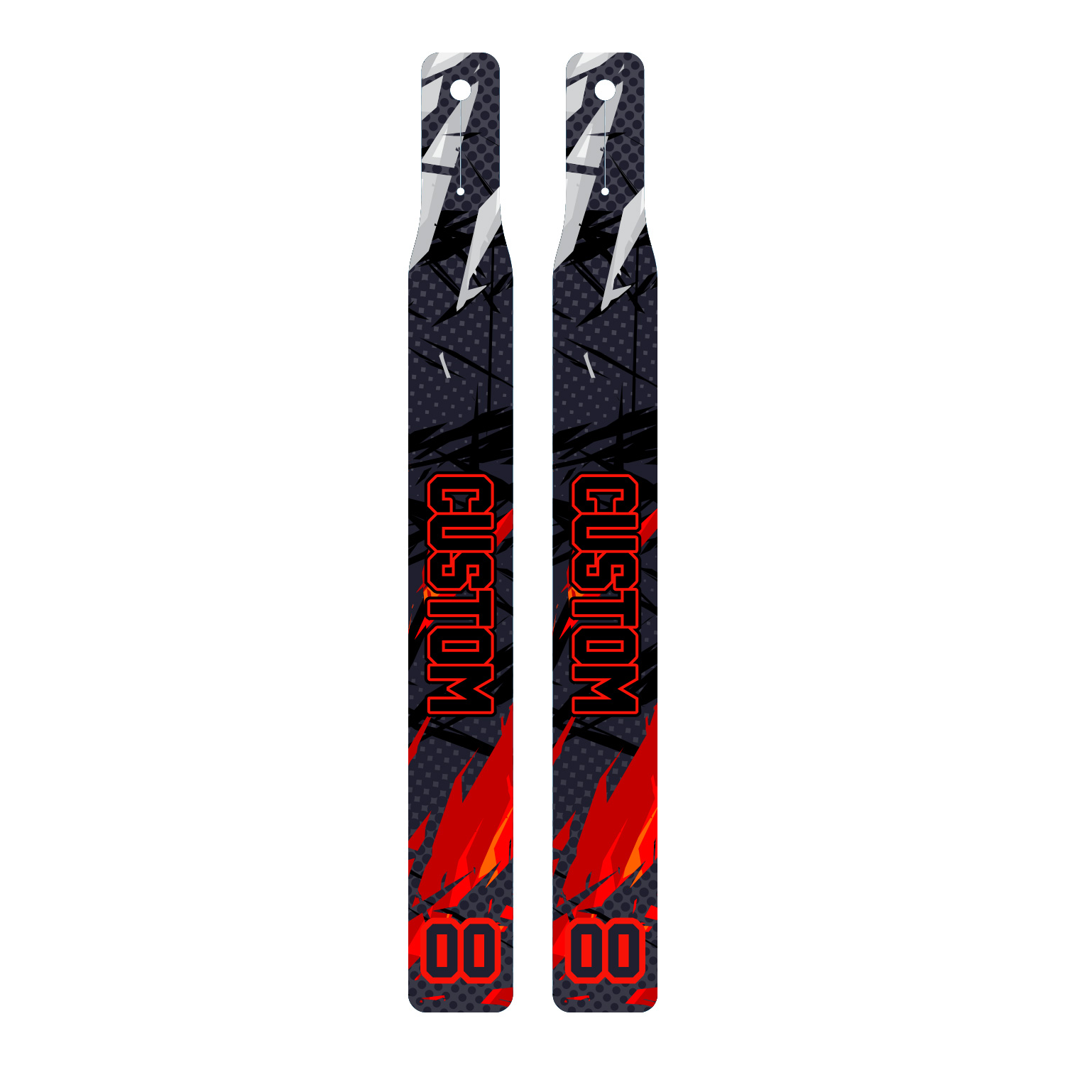 flag-3.jpg Custom Logo Men?s Athletic Flag - Quick Dry Tech - Image 1